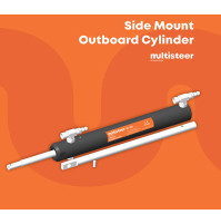 Side Mount Hydraulic Steering Outboard Cylinder for engine up to 300 Hp - LM-sc-300 - Multiflex